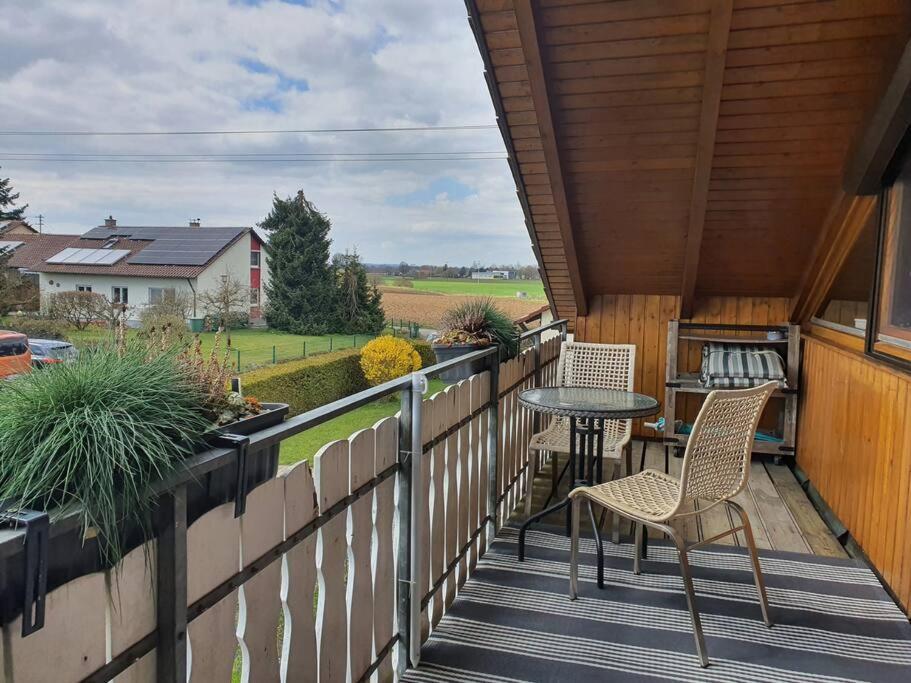 Gemuetliche Wohnung Bei Bad Waldsee Mit Balkon Exteriér fotografie