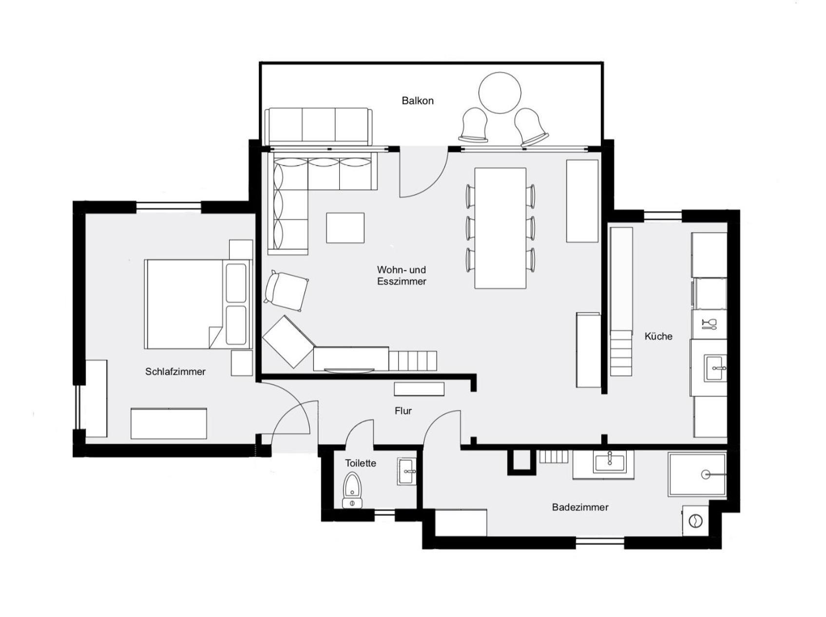 Gemuetliche Wohnung Bei Bad Waldsee Mit Balkon Exteriér fotografie